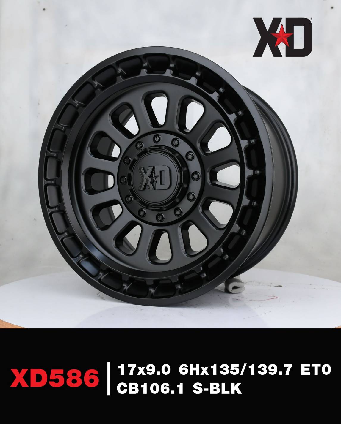 KMC XD-SERIES ล้อแท้ ขอบ17 นิ้ว 6H139.7 ราคาพิเศษ ที่SRR