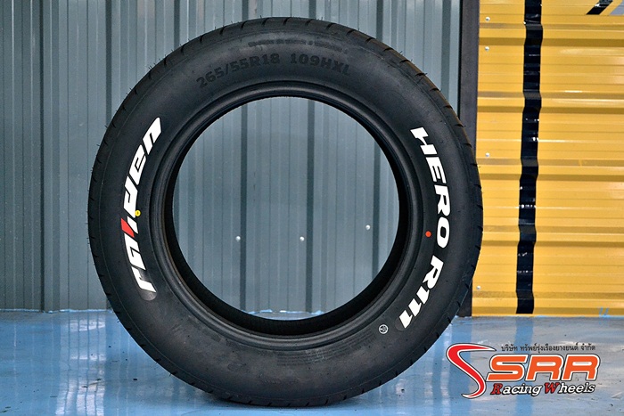 RAIDEN HERO R111 ยางขอบขาว 265/55R18 ยางปี19 ราคาพิเศษ