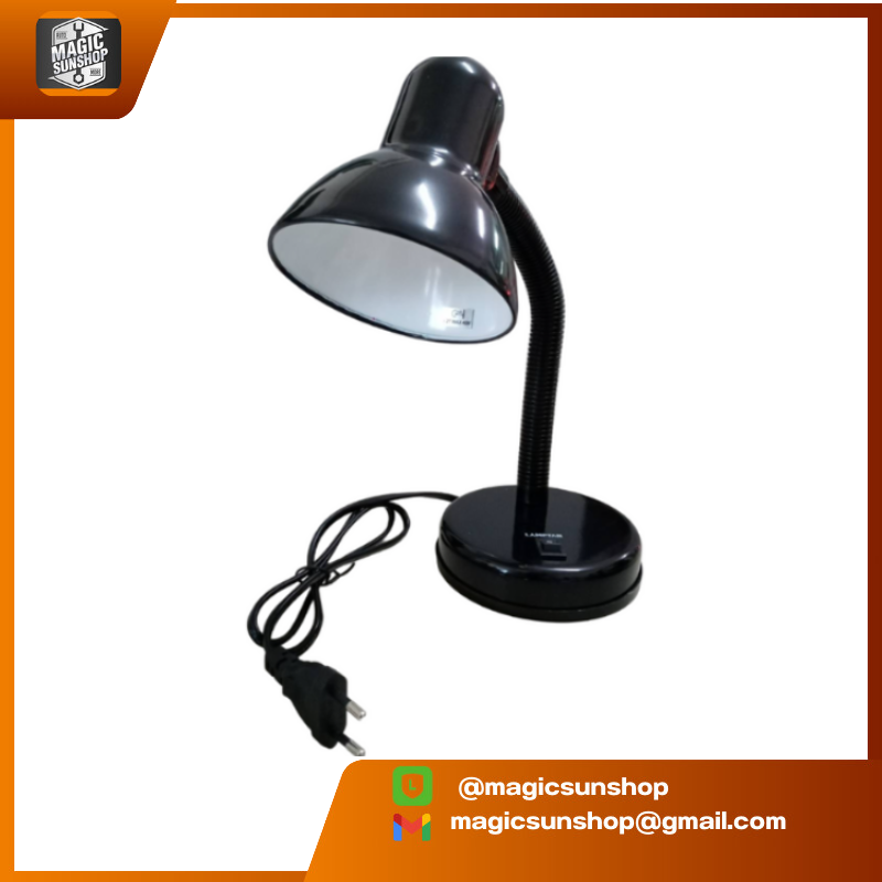 LAMPTAN โคมไฟตั้งโต๊ะ ขั้ว E27 สีดำ