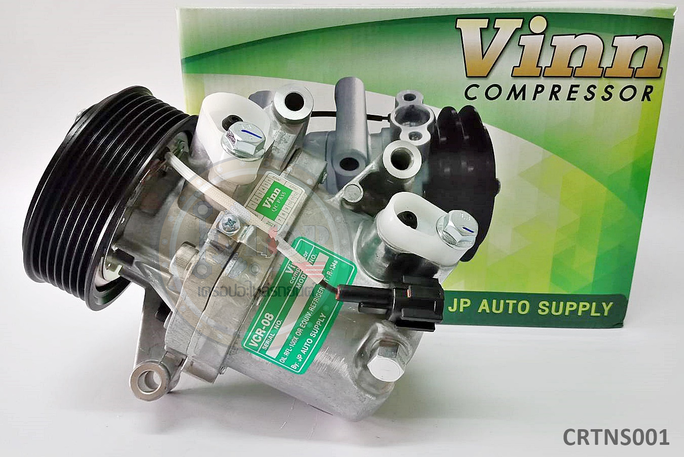 CRTNS001 คอมแอร์ VINN : NISSAN MARCH 2010-2017 (Rotary) (งานไตหวัน-จีน)