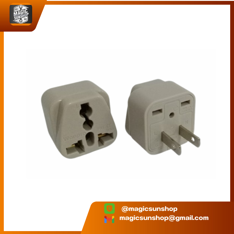 Wonpro Travel Adaptor 10A 250V