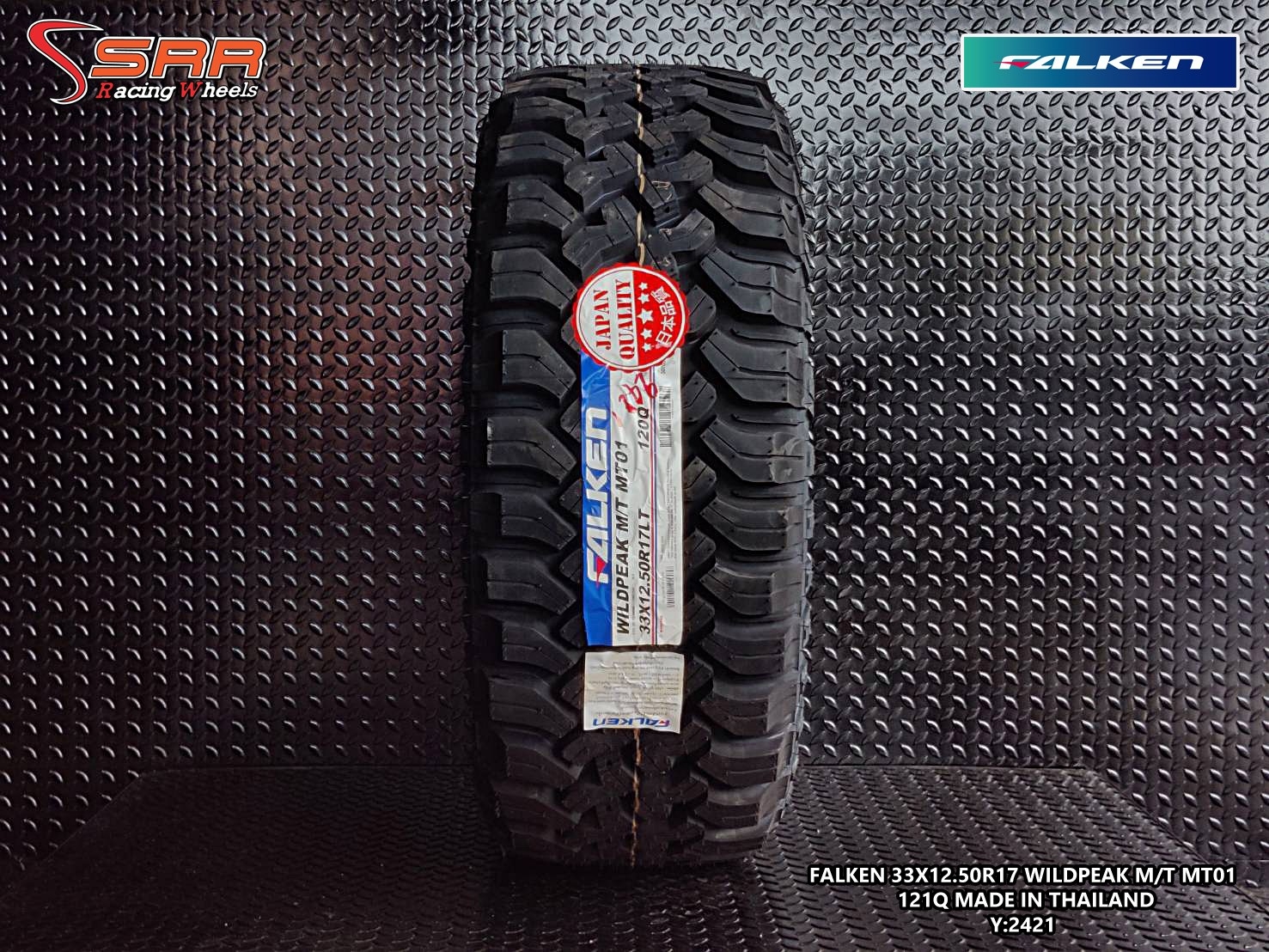 FALKEN WILDPEAK M/T MT01 33X12.50R17 ยางใหม่ปี2021 ราคาพิเศษ