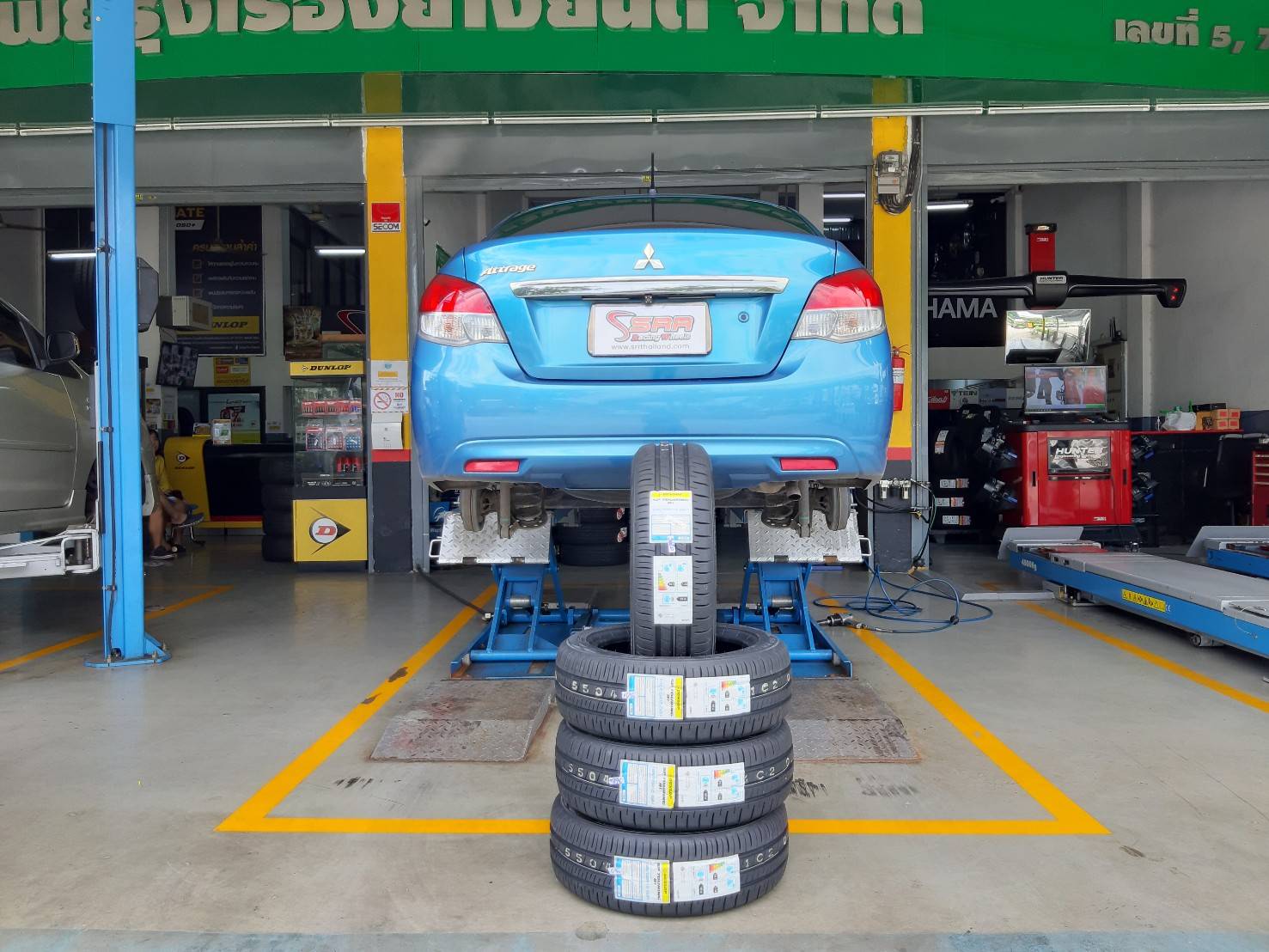 DUNLOP TOURING R1 185/55R15 ยางปี20 ราคาพิเศษ