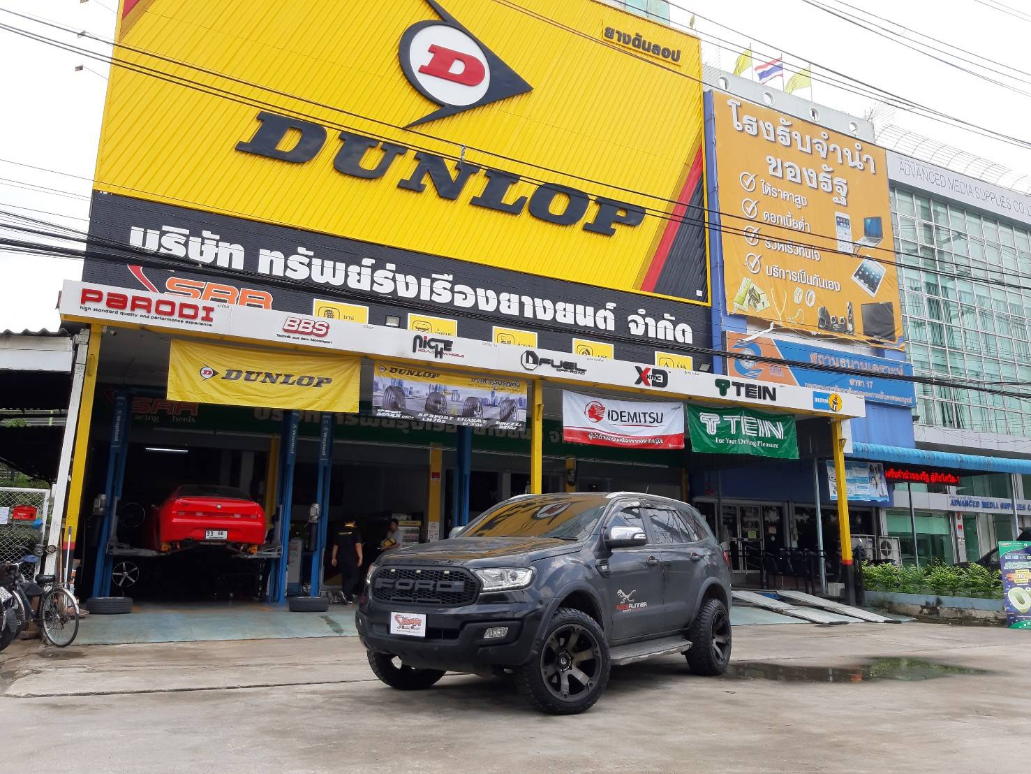 FUEL BEAST ขอบ20x10 6x139.7 ET-18 MATTE BLACK MACHINED / TINT CLEAR