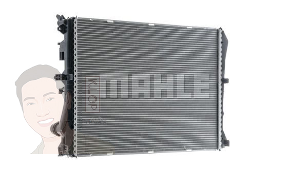 หม้อน้ำ BENZ C(W205) เบนซิน/ดีเซล/ดีเซลไฮบริด * ตัวหน้า : M274 ยี่ห้อ (MAHLE)