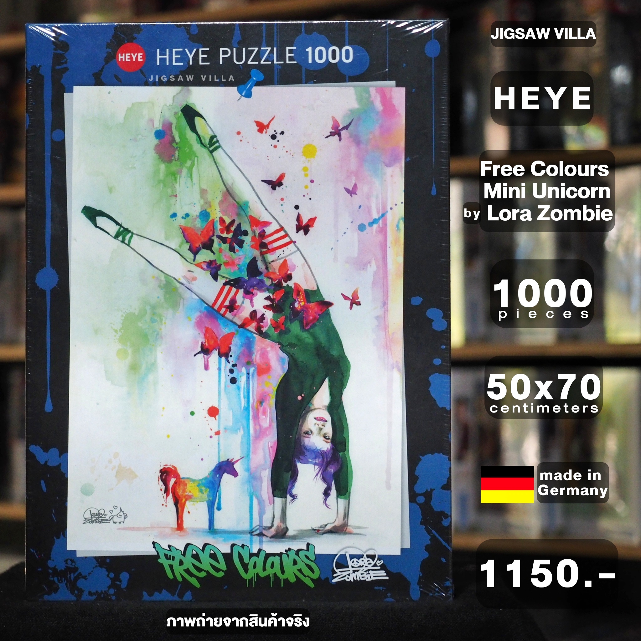 HEYE - Free Colours : Mini Unicorn 1000 pcs.