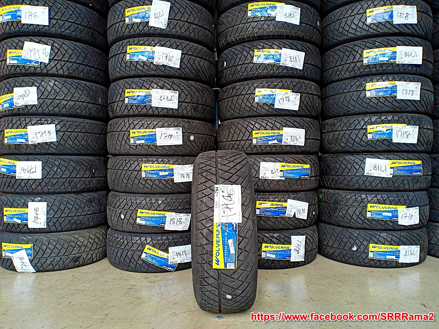 RAIDEN WOLVERINE 235/55R18 ยางใหม่ปี18 ลดราคาพิเศษ