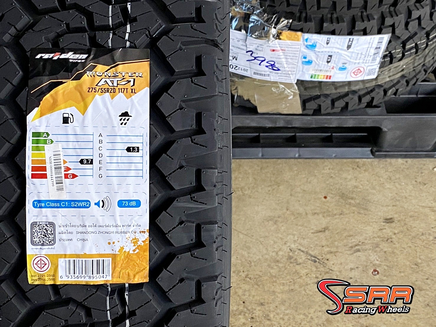 RAIDEN MONSTER AT-1 275/55R20 ยางใหม่ปี20 ราคาพิเศษ