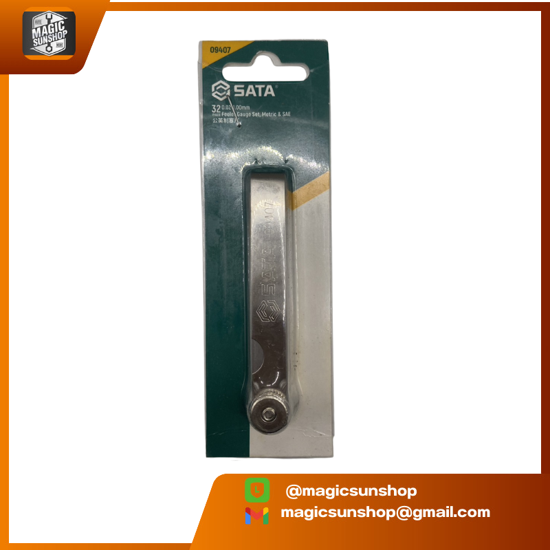 902631 SATA FEELER GAUGE SET 09407 32 PCS