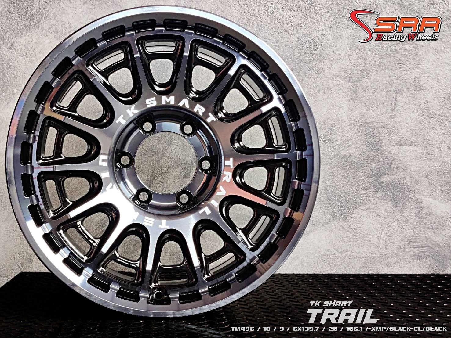 TM496 TK-TRAIL ขอบ18 6x139.7 ET20 XMP/BLACK-CL/BLACK ราคาพิเศษ