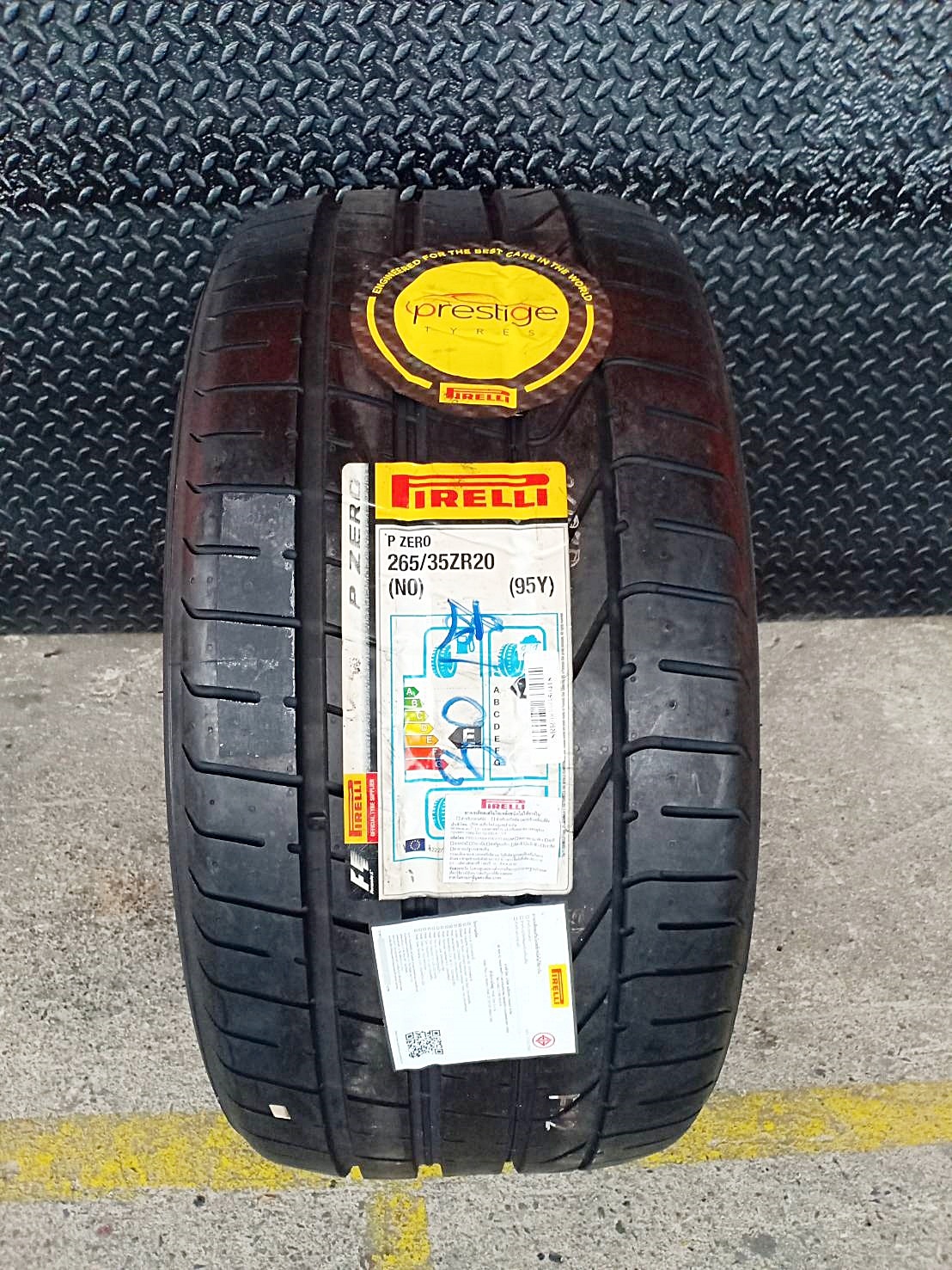 PIRELLI P ZERO NO 265/35ZR20 ยางใหม่นำเข้า ลดราคาพิเศษ