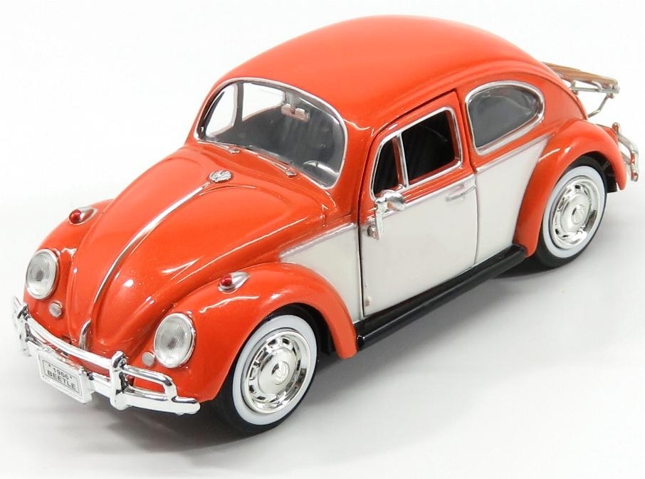 รถโฟล์คเต่า 1966 Volkswagen beetle scale 1:24 โมเดลรถเหล็ก (ปลีก-ส่ง)