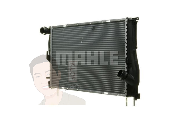 หม้อน้ำ BMW 1(E82) 120d, 3(E90) 320d,330d, X1(E84) xDrive20d : N47 ยี่ห้อ (MAHLE)