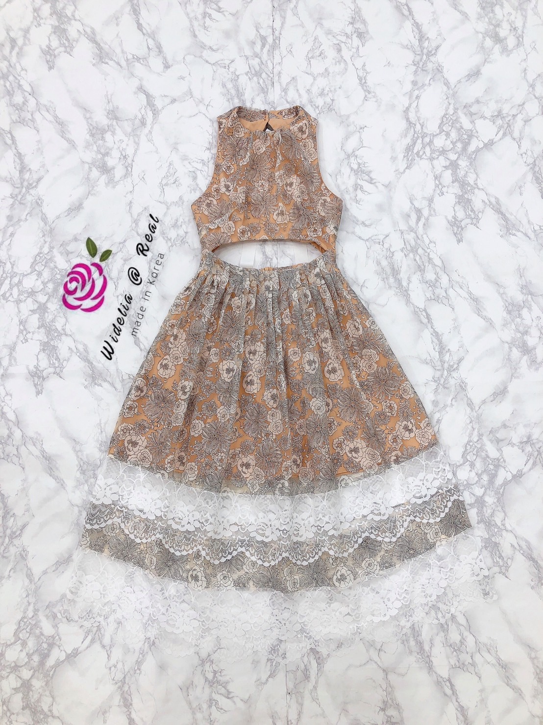 JS Dress เดรสแขนกุดแสนสวย🥰คุณขารุ่นนี้สวยหรูดูไฮโซมาก