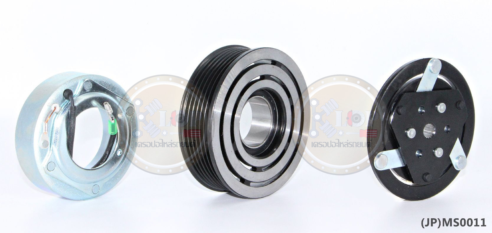 (JP)MS0011-JP ชุดหน้าคลัทช์(Vinn) MITSUBISHI NEW LANCER EX (ญี่ปุ่น) 100mm. 6PK 12V.