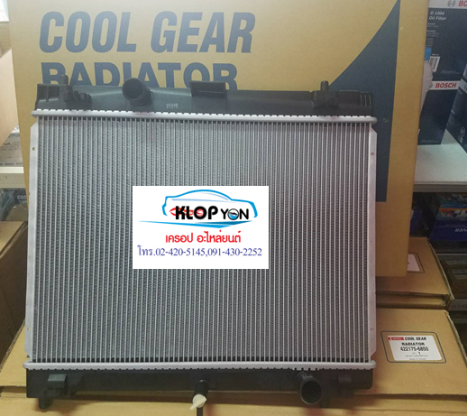 แผงหม้อน้ำ DENSO COOL GEAR ( TOYOTA Yaris'06 M/T,Vios'07 M/T)