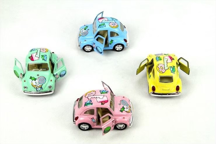 รถโฟล์คเต่า 1967 Volkswagen classical beetle โมเดลรถเหล็ก ขนาด 4 นิ้ว (ปลีก-ส่ง)