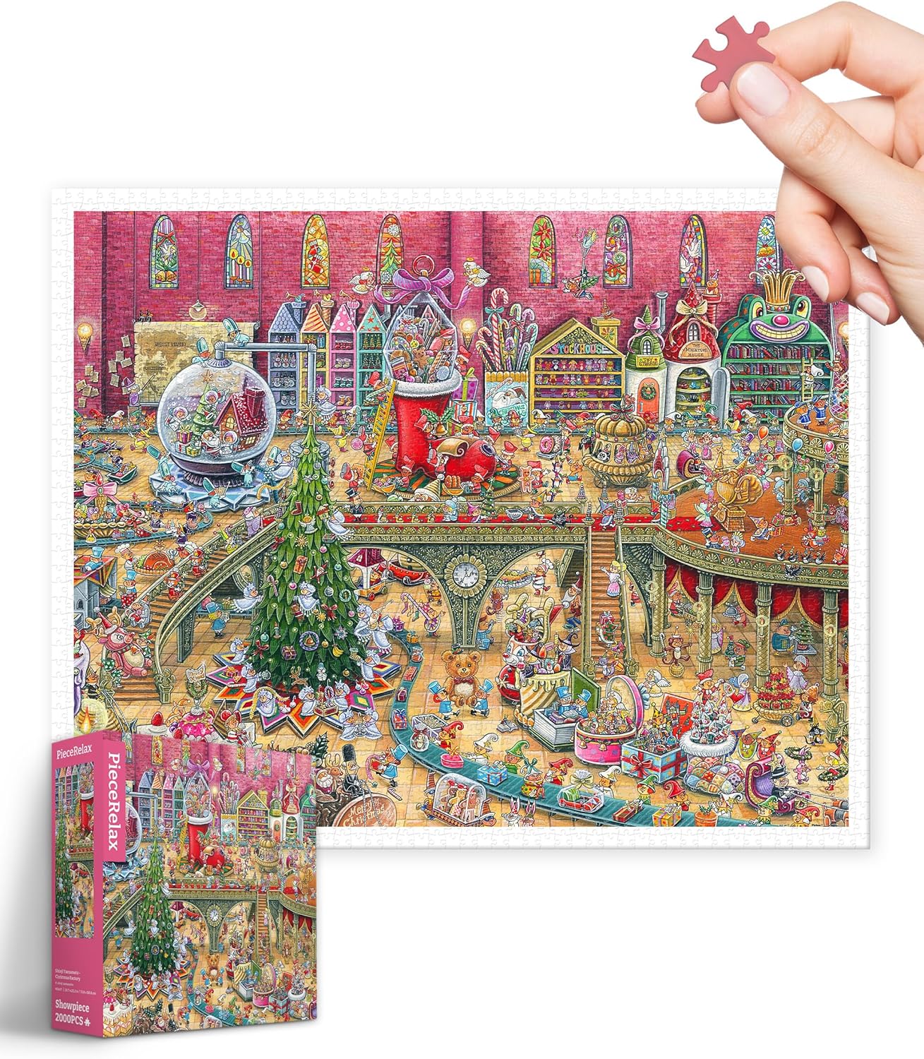 Pintoo - Christmas Factory by Shinji Yamamoto 2000 pcs.