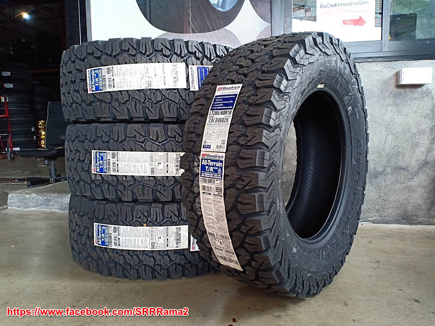 BFGoodrich KO2 285/60R18 ยางแบรนด์America ราคาพิเศษ