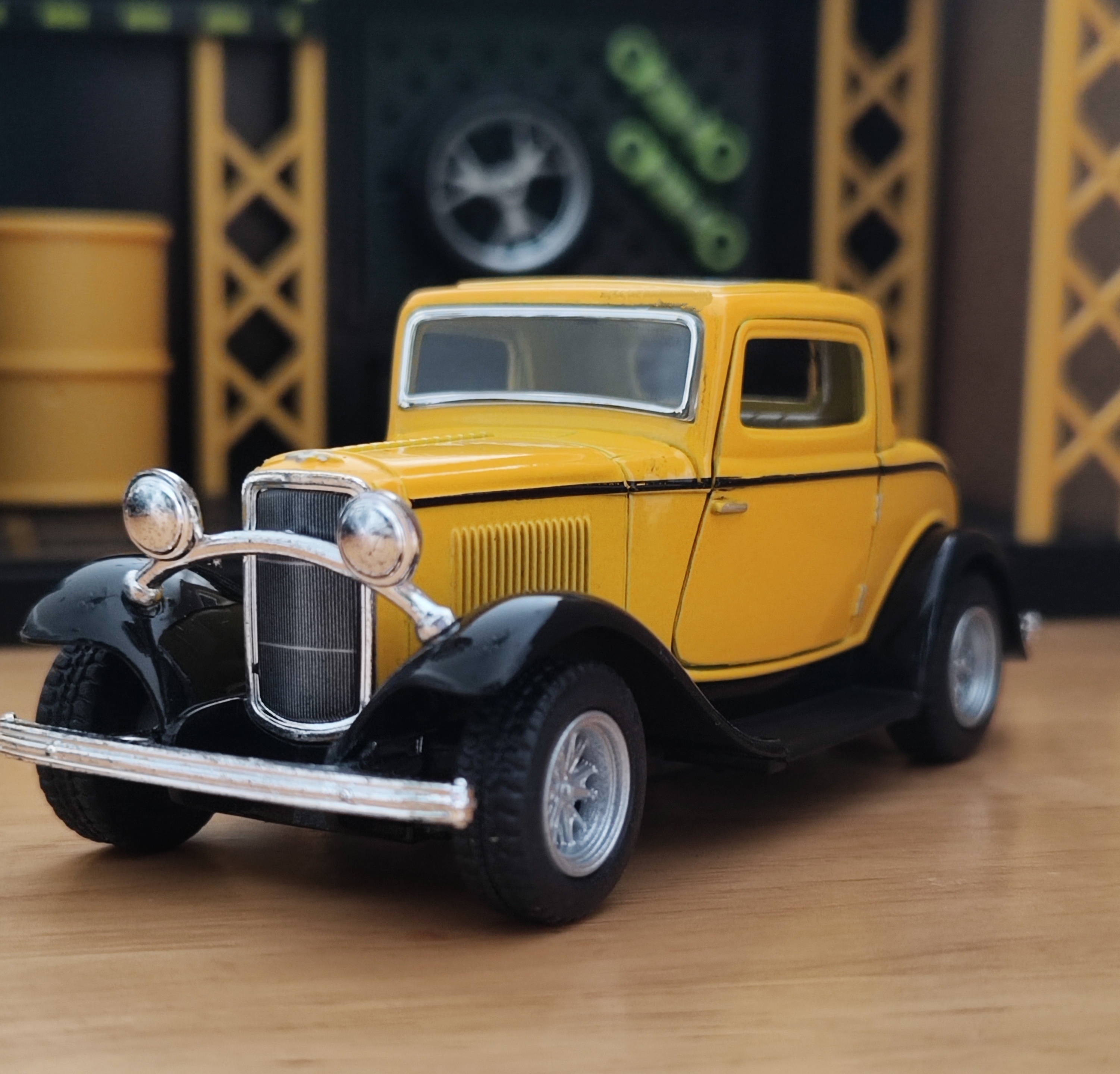 1932 Ford 3-Window Coupe โมเดลรถเหล็ก (ปลีก-ส่ง)