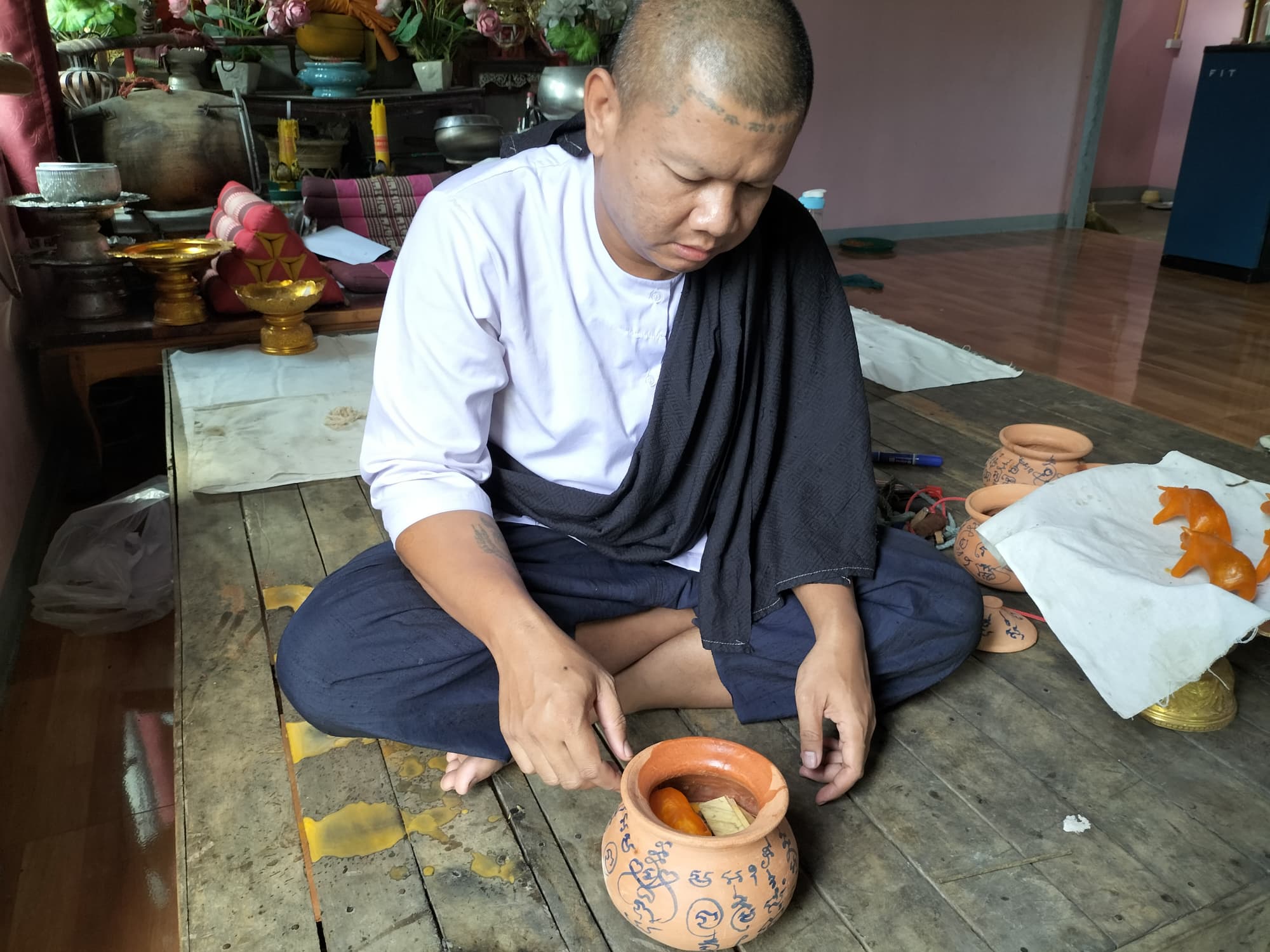 วัวธนูอาคม (โกบาสนาเตะ) อาจารย์เขมร