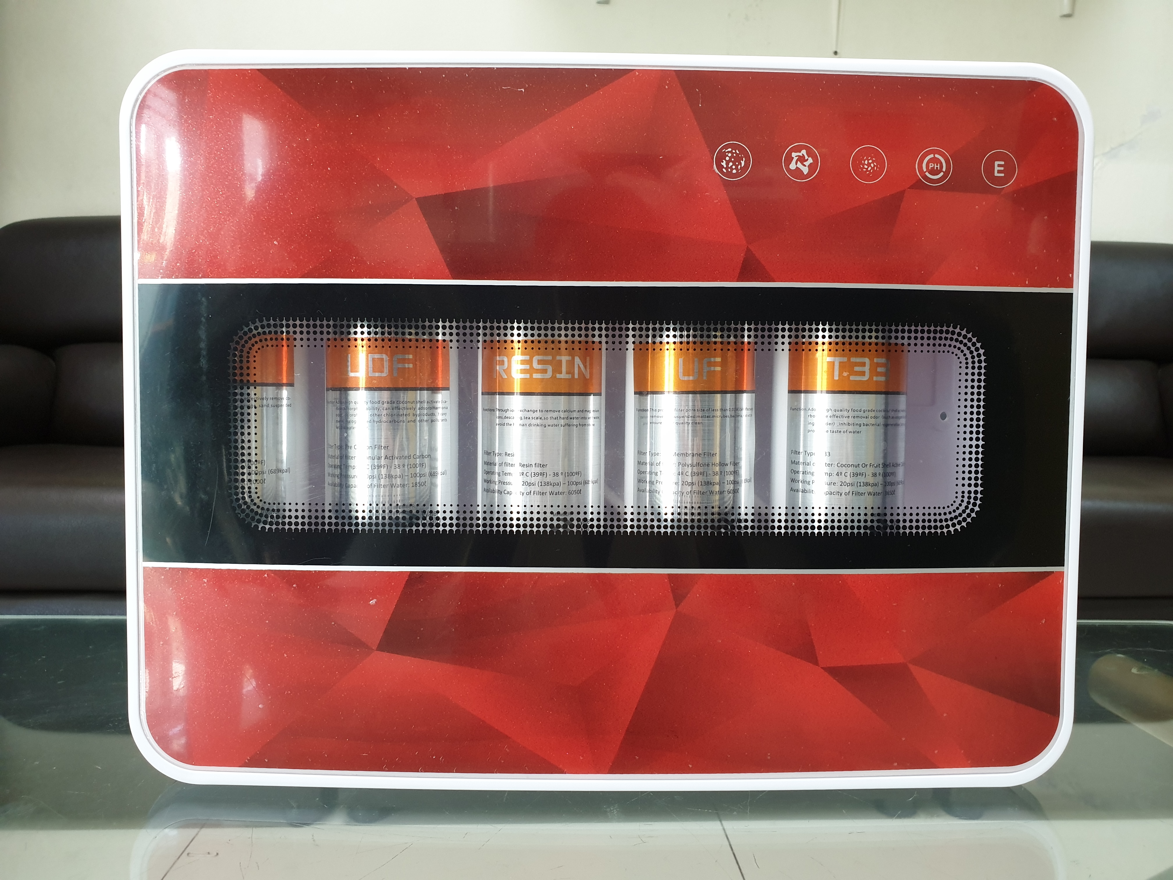 New collection 5 Stage UF System เครื่องกรองน้ำ กรองเชื้อโรค 0.01 Micron