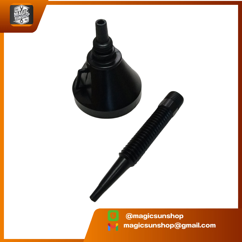 Black Funnel Plastic (With Filter) Dia. 3.5 MM