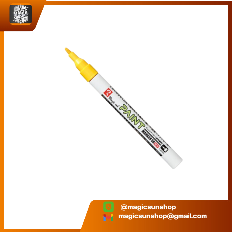 Magic Ink ปากกาเพ้นท์ 1.2 มม.Magic Ink No.MSR551-T5 สีเหลือง MSR551 132x11x11mm เหลือง