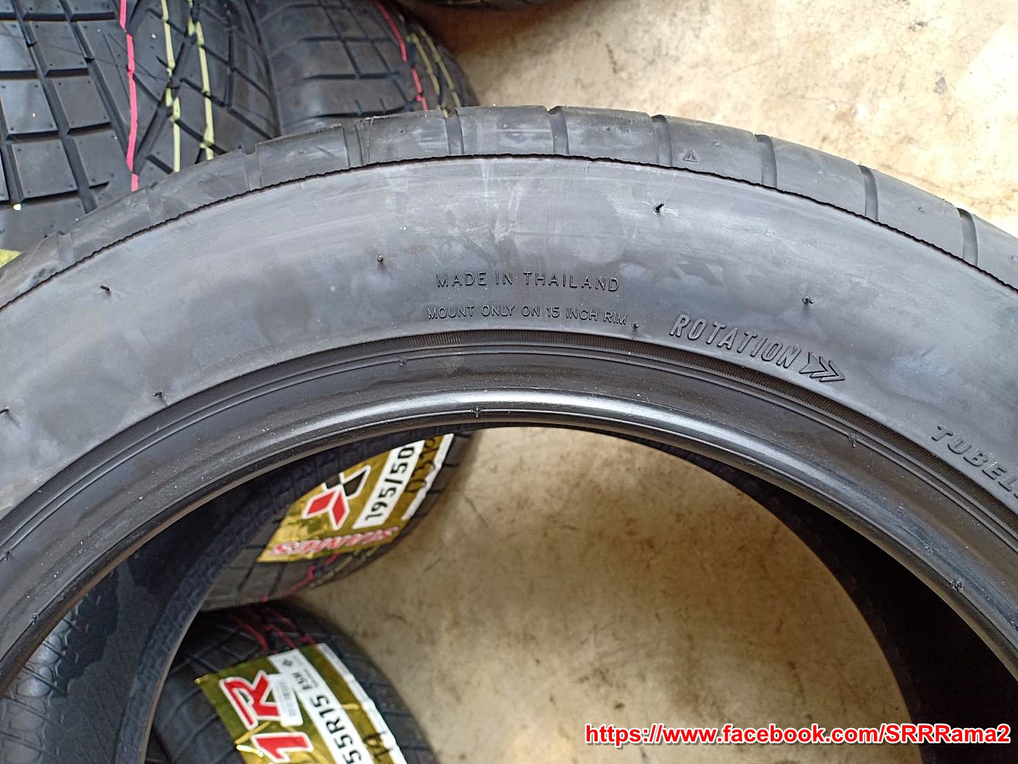 SIAMES X1R 195/55R15 ยางใหม่ปี19 ลดราคาพิเศษ