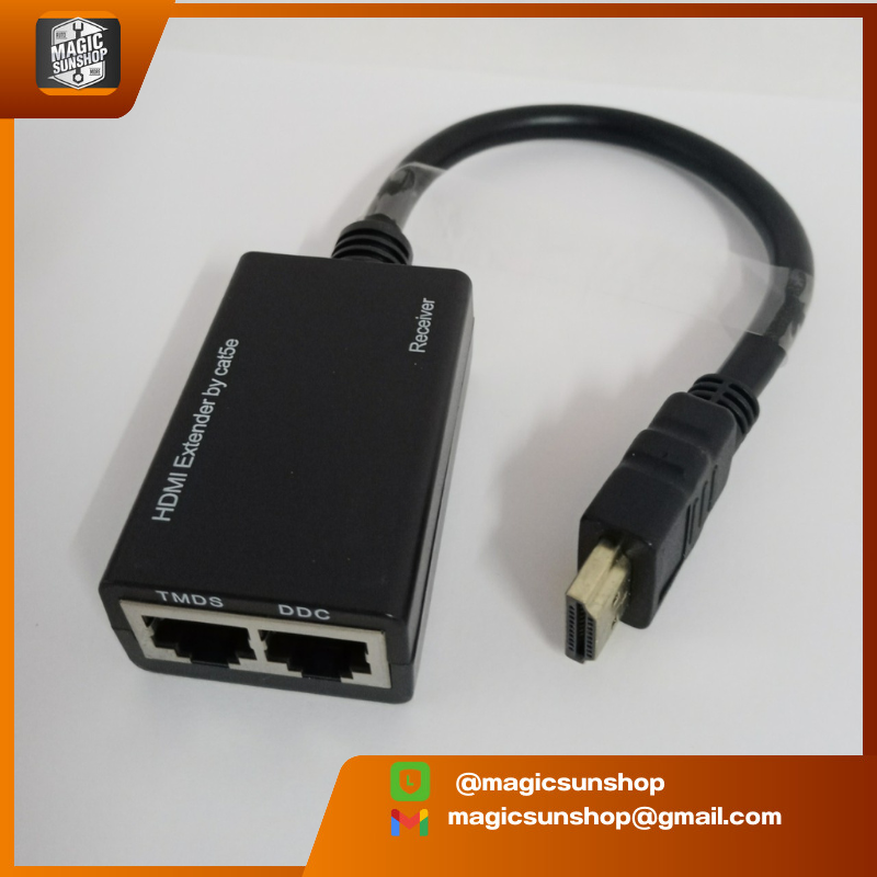 HDMI Over 30m RJ 45 Lan 1080 P Repeater Balun Up to Ethernet CAT 6 Extender Cat 5e