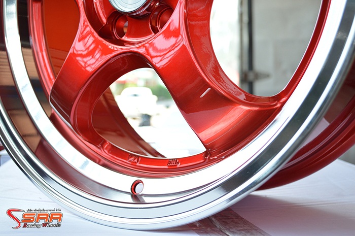 S1R ขอบ17 สีแดงแก้ว