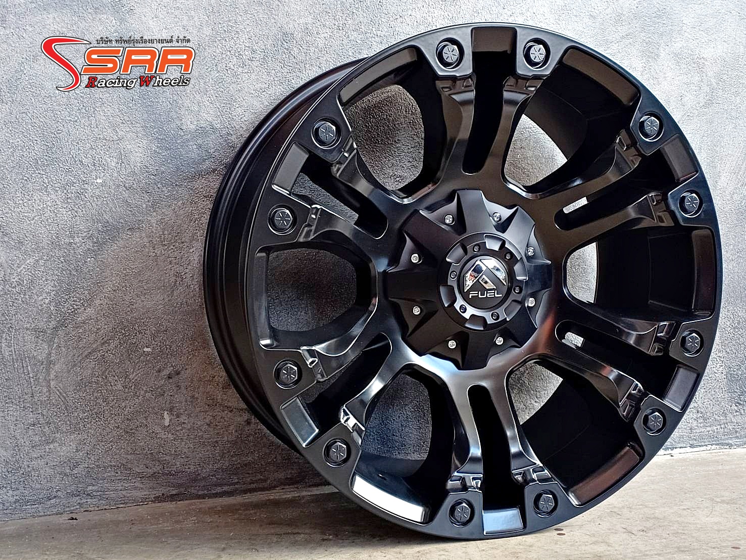 FUEL VAPOR D560 20x9 6x135/6x139.7 ET+1 MATTE BLACK