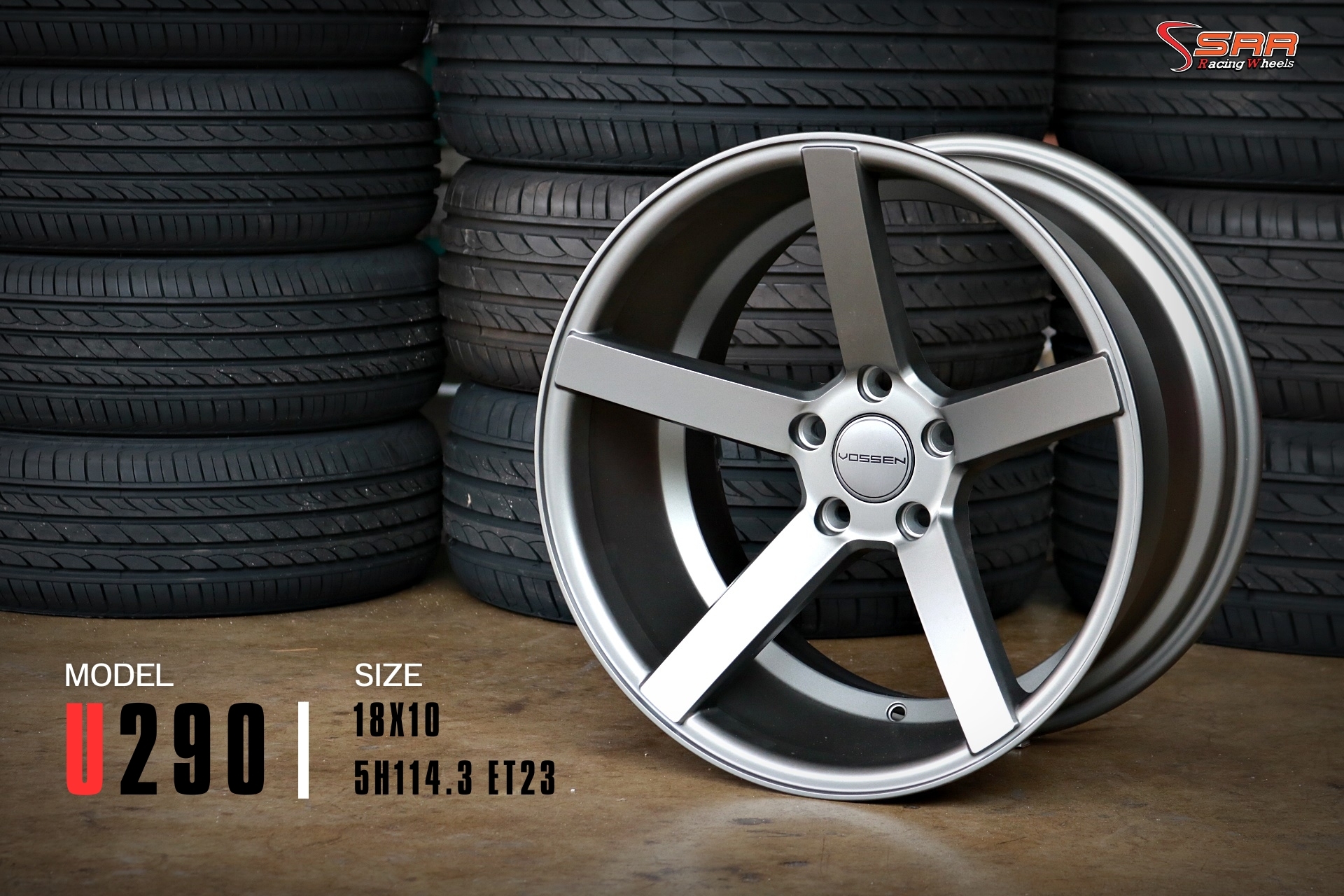 VOSSEN CV3 ขอบ18 หน้า9 หลัง10 5x114.3 โปรชุด 18,000 บาท