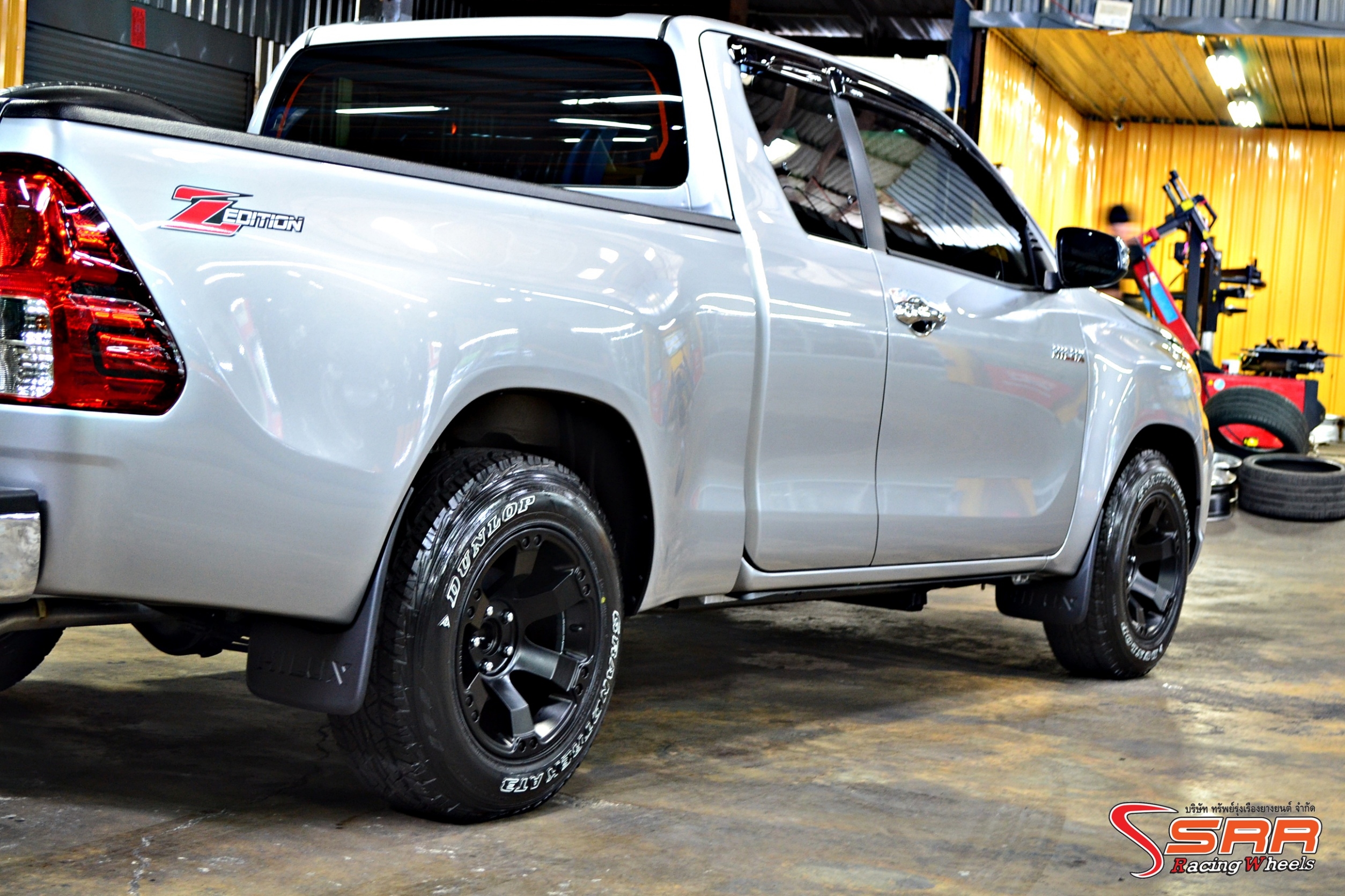 ROAR TM-341 ขอบ16 5x114.3 BLACK FLAT