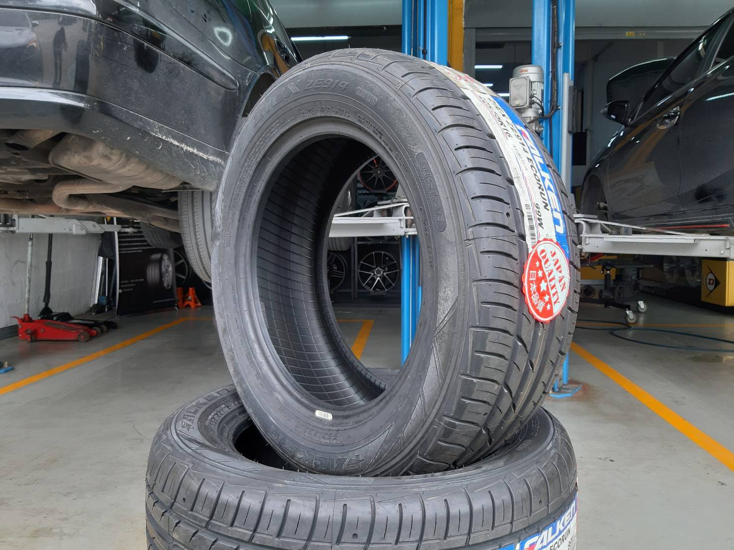 FALKEN ZE914 ECORUN 225/55R16 ยางใหม่ปี19 ลดราคาพิเศษ
