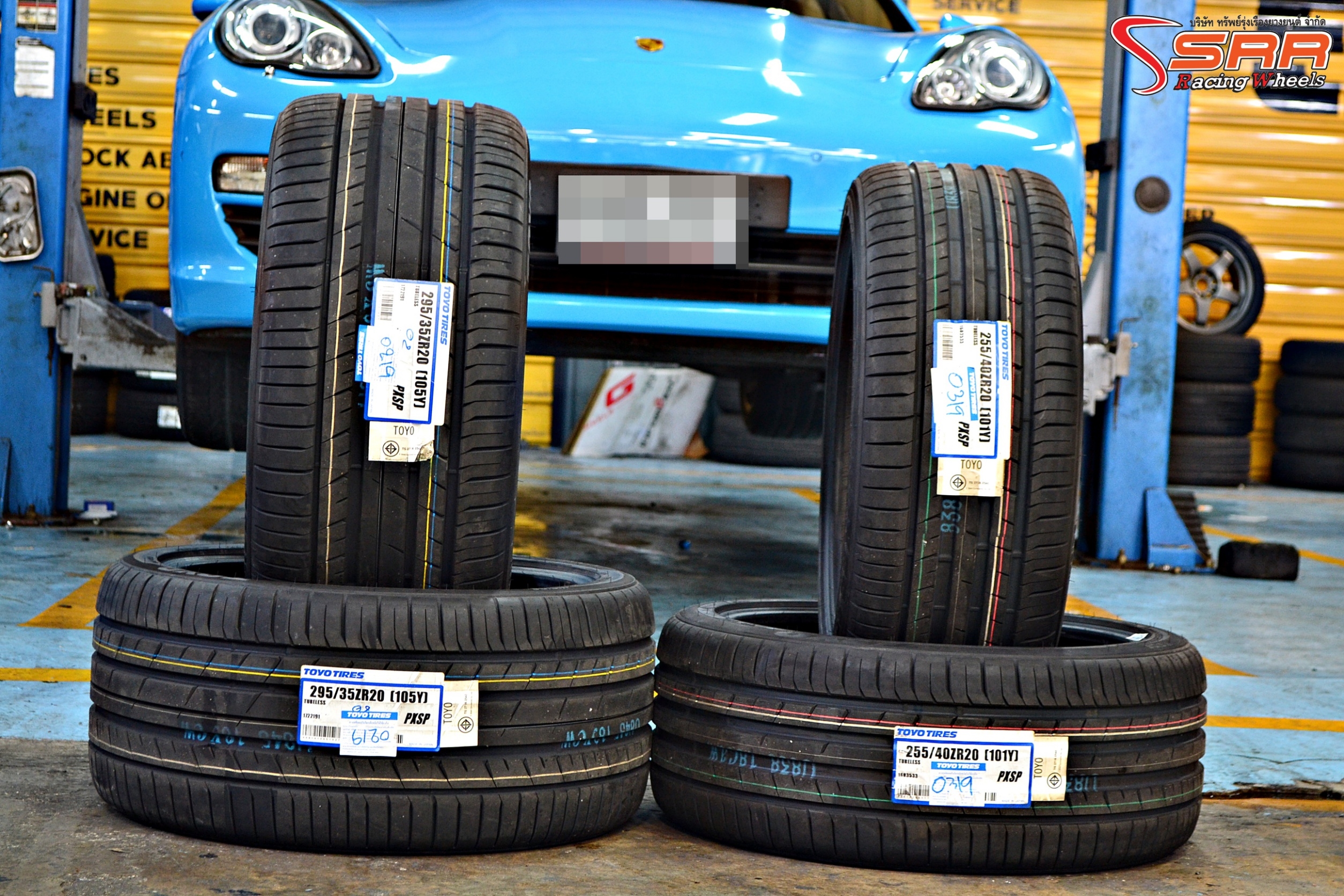 TOYO PROXES SPORT 295/35ZR20 ยางสำหรับใส่รถ Porsche Panamera