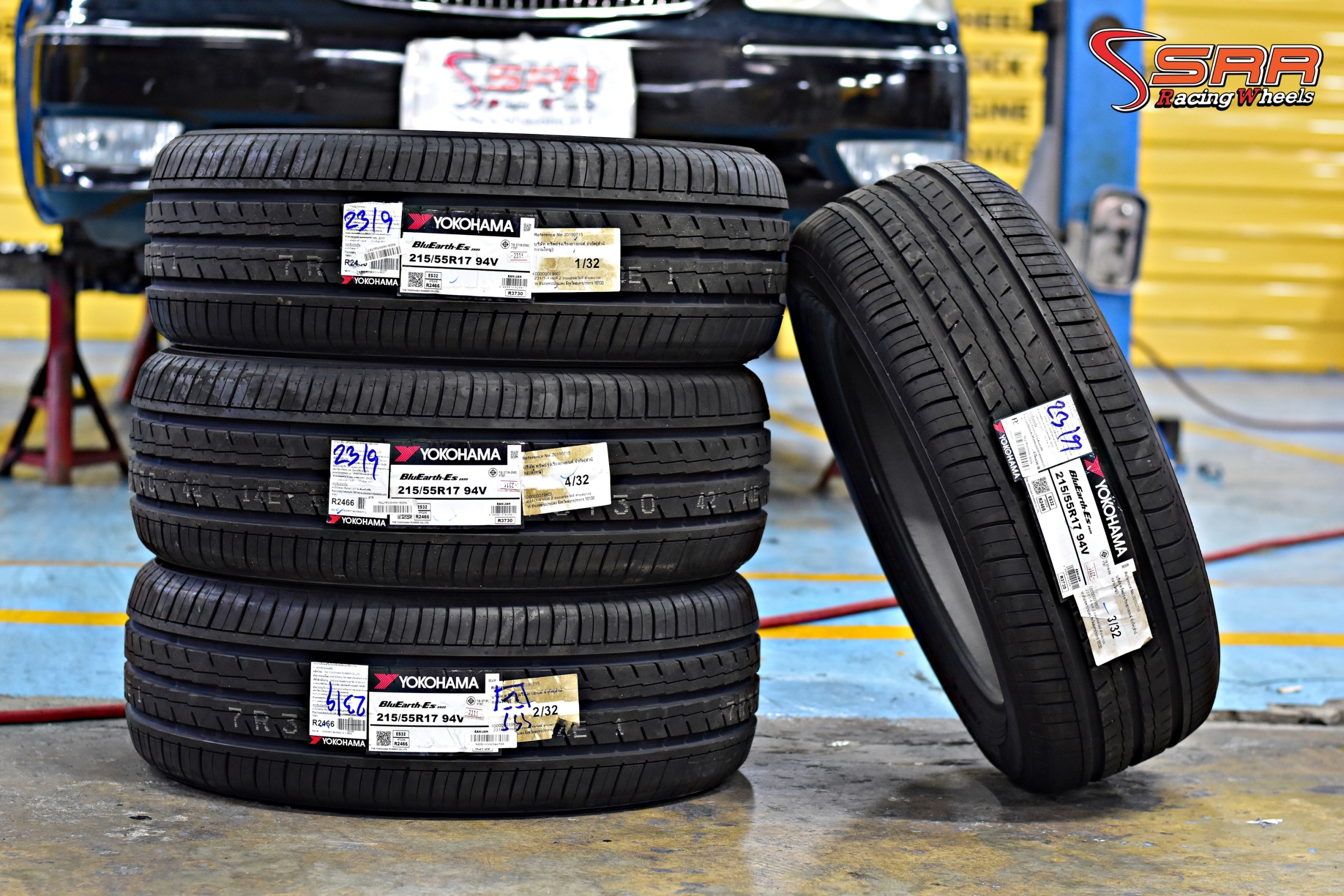 YOKOHAMA BluEarth-ES ES32 215/55R17 ยางญี่ปุ่น ประหยัดน้ำมัน