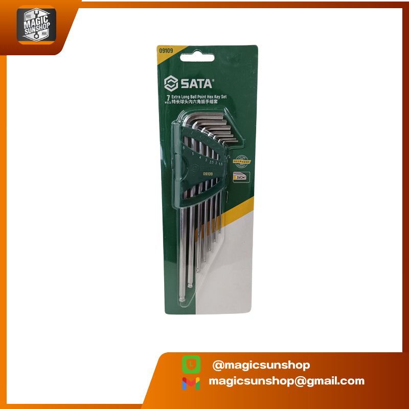 SATA Ball head ประแจหกเหลี่ยม 09109