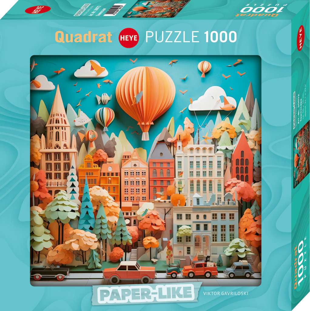 HEYE - PAPER-LIKE : Townscape by Viktor Gavriloski 1000pcs.
