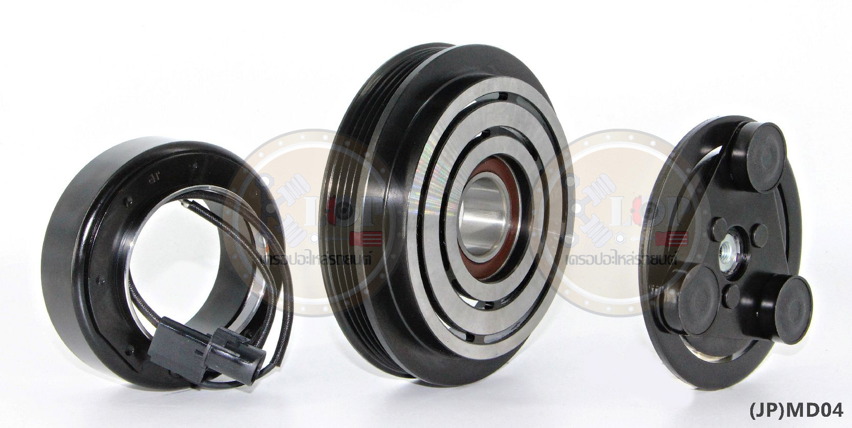 (JP)MD04-JP ชุดหน้าคลัทช์(Vinn) MAZDA PROTEGE (1.6 cc.) ,FORD LASER (ญี่ปุ่น) 140mm. 4PK 12V.