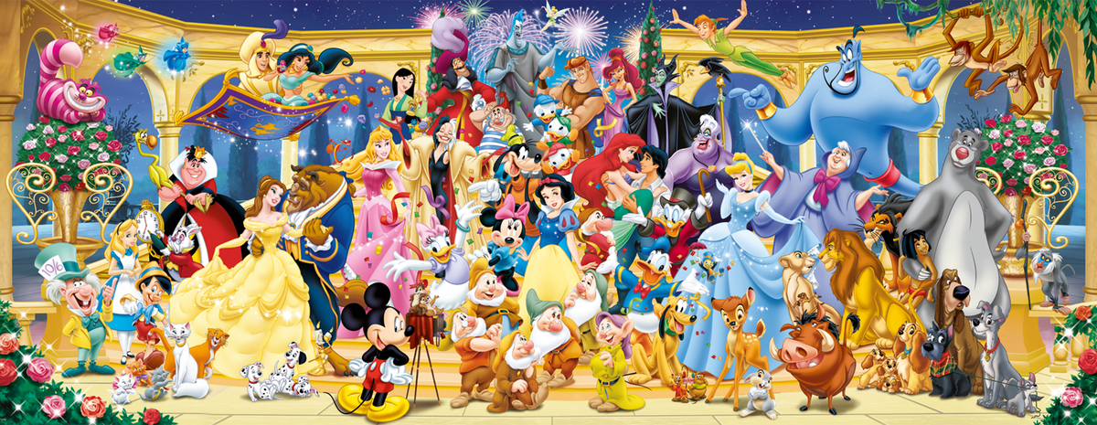 Ravensburger - Disney : Group Photo (Panorama) 1000 pcs.