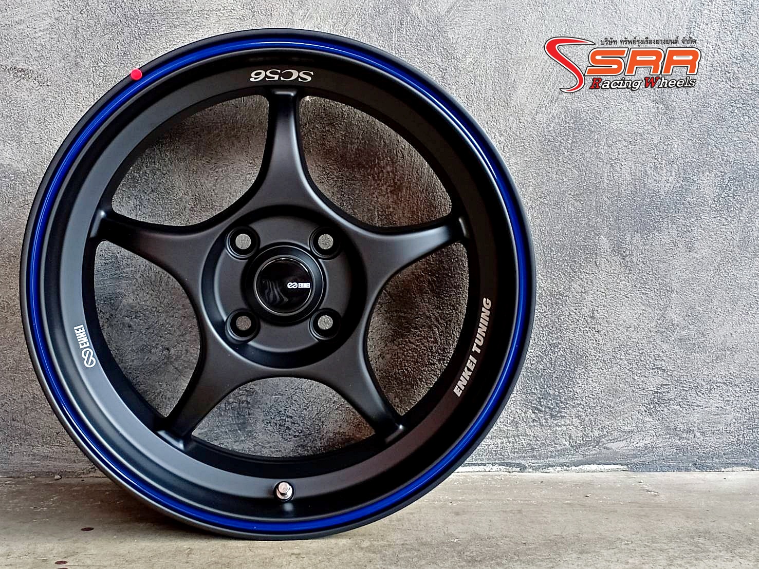 ENKEI TUNING SC56 15x7 4x100 ET+28 DBK2QR2B6LK