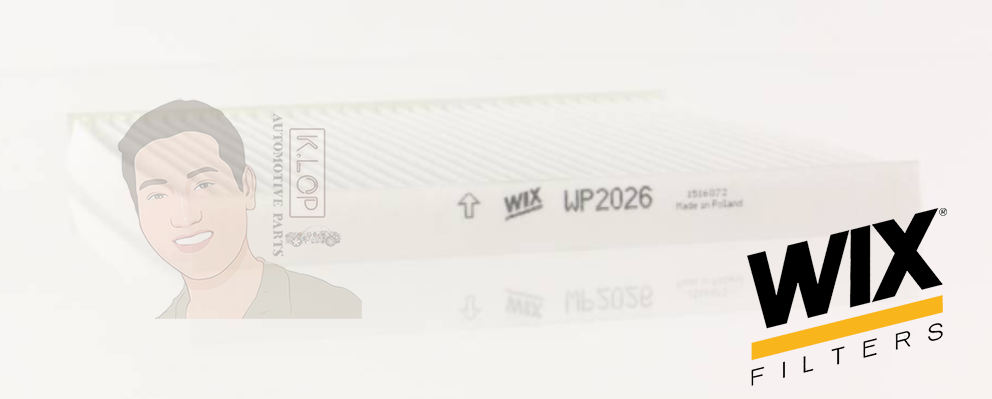 WP2026 กรองแอร์ WIX (Nissan March 1.2 ปี10 (K13), Almera, Note) เทคโนโลยีอเมริกา