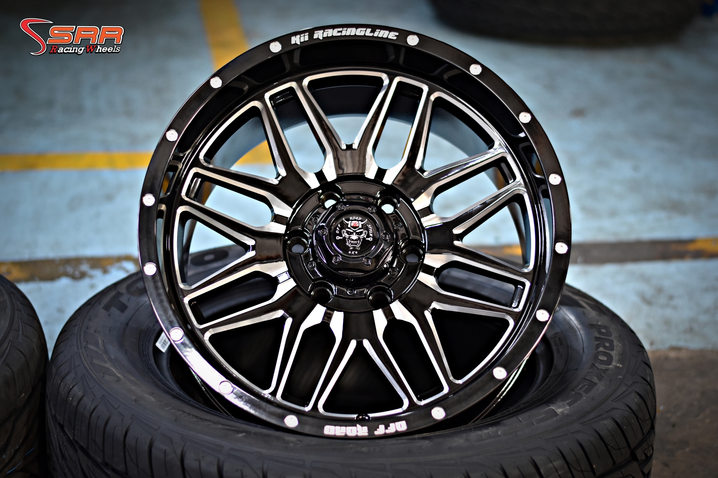 8040-MGW OFFROAD ขอบ18 6H139.7 ET0 BW ราคาพิเศษ