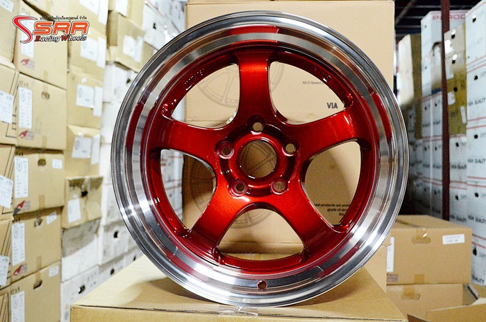 S1R ขอบ17 สีแดงแก้ว วงละ 4,500 บาท