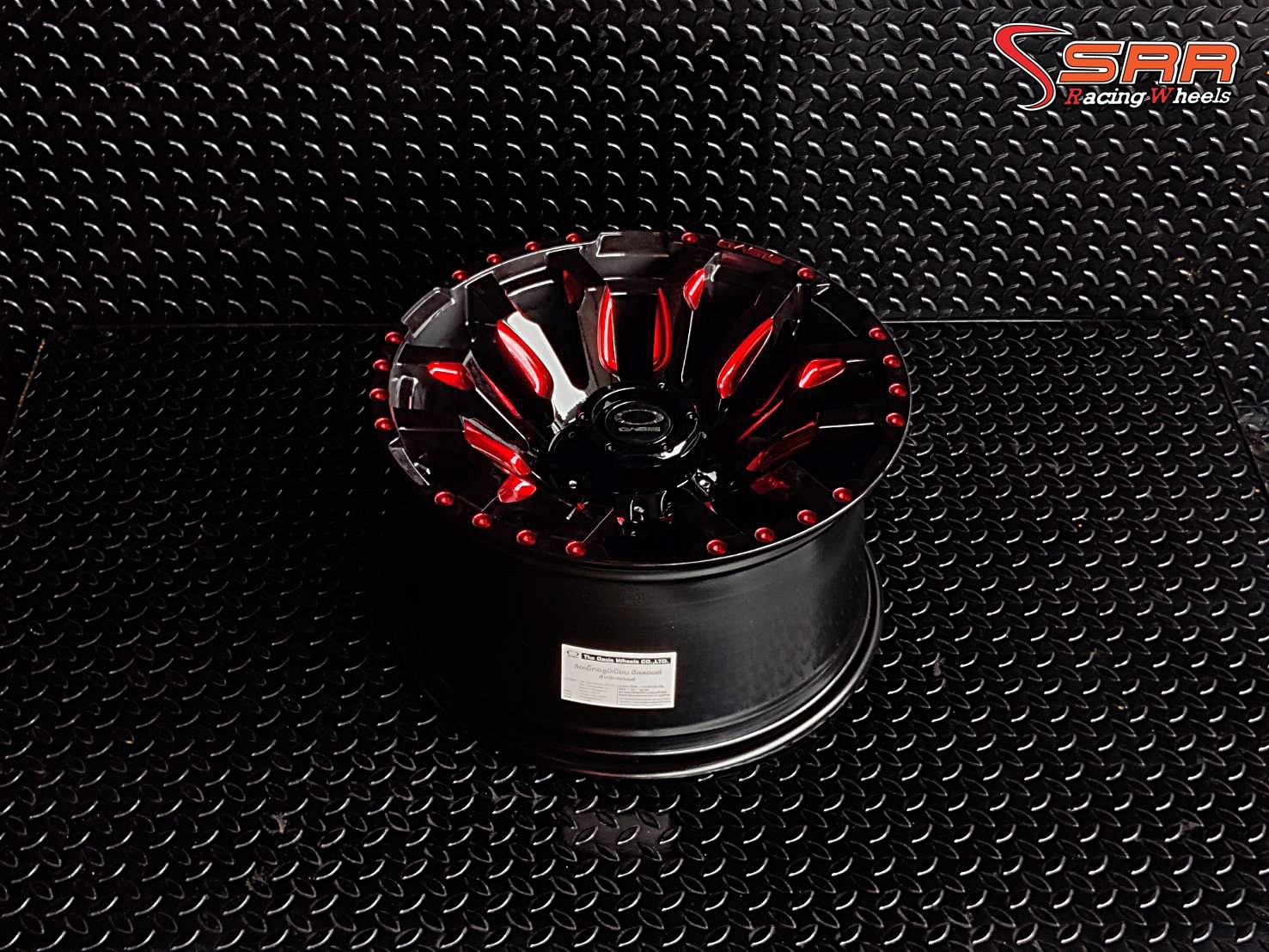 OASIS MARVEL 26S ขอบ16 6H139.7 ET0 B+MILLING+SPOKES+RED ราคาพิเศษ