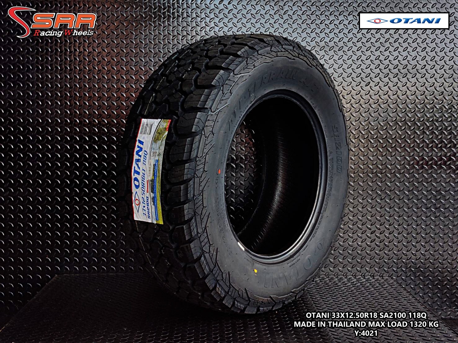 OTANI SA2100 33x12.50R18 ยางใหม่ปี2021 ยางไทย ราคาพิเศษ