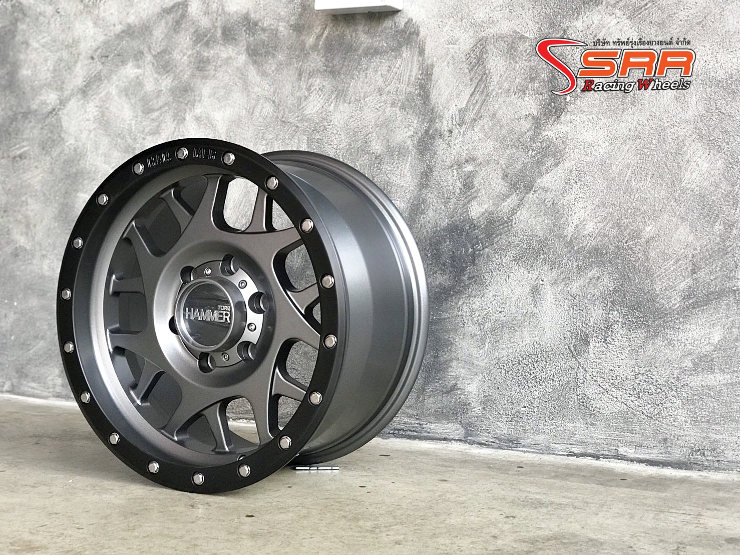 HAMMER HM3 ขอบ17 ET20 6x139.7 GYMB