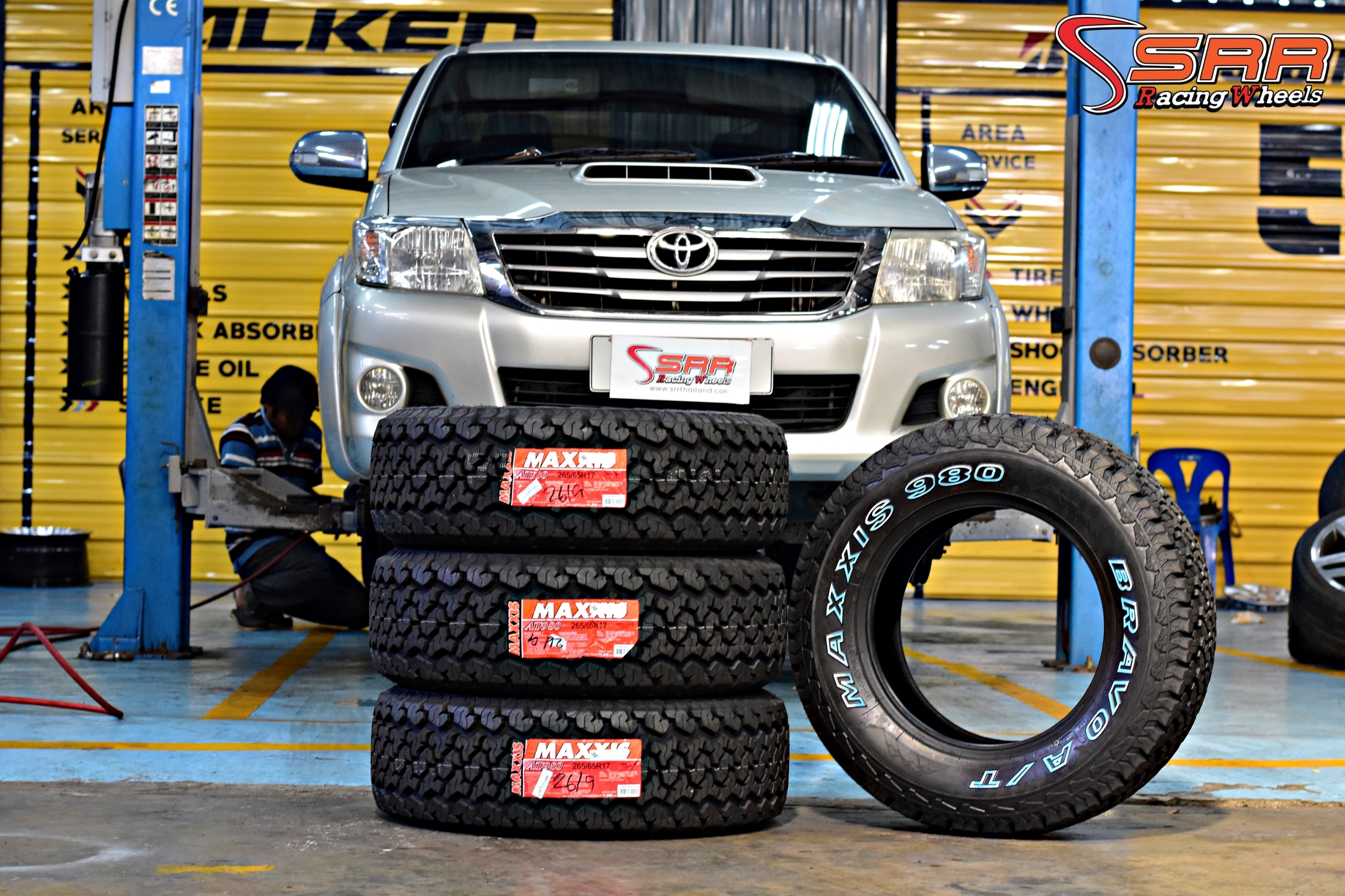 MAXXIS BRAVO A/T 980 265/65R17 ยางใหม่ปี19 ราคาพิเศษ