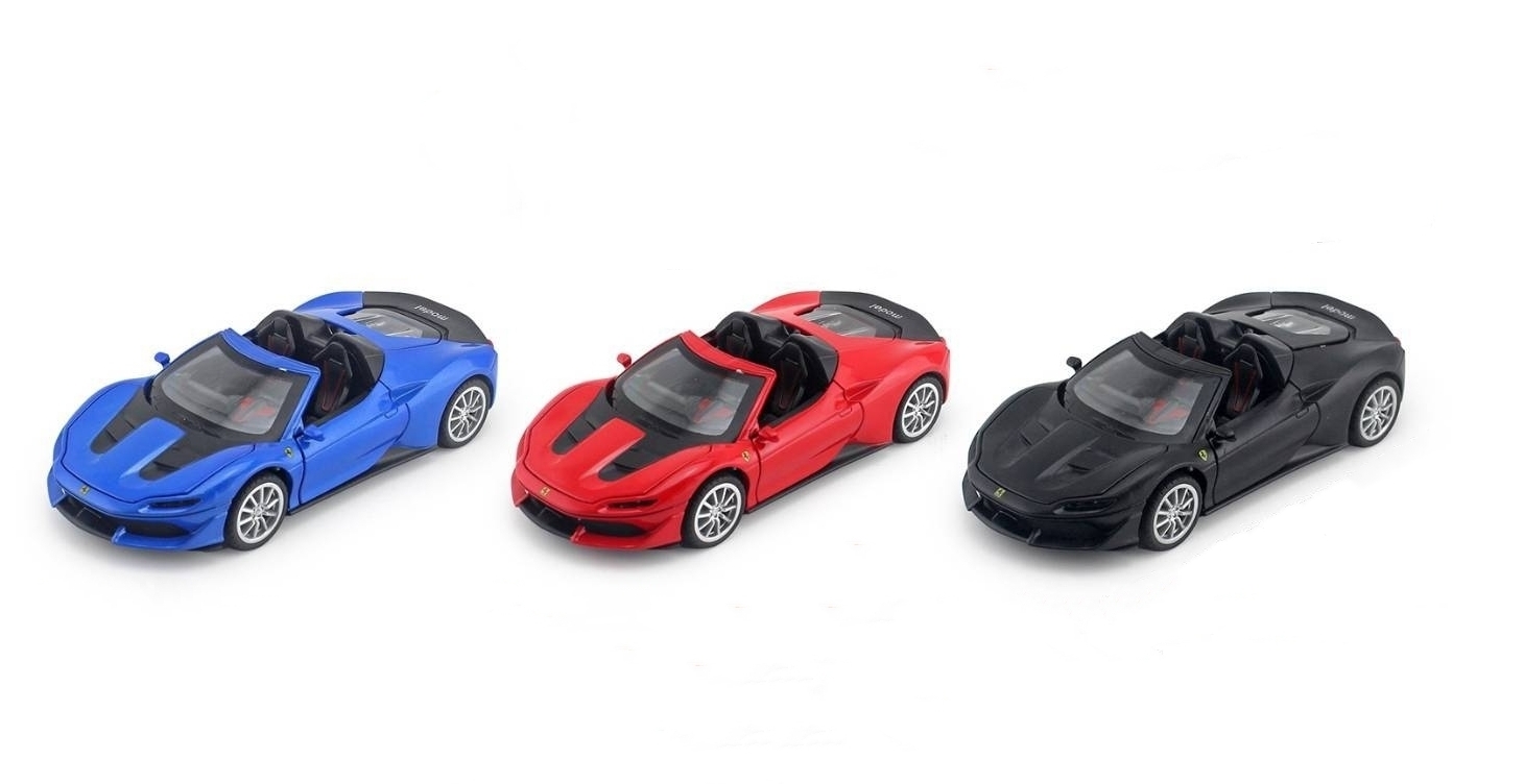 โมเดลรถเหล็ก เฟอร์รารี่ Ferrari J50 scale 1:32 มีเสียง มีไฟ (ปลีก-ส่ง)